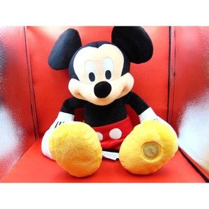 Mickey Mouse Disney Store Authentic Original Large 18-inch Soft Stuffed Animal